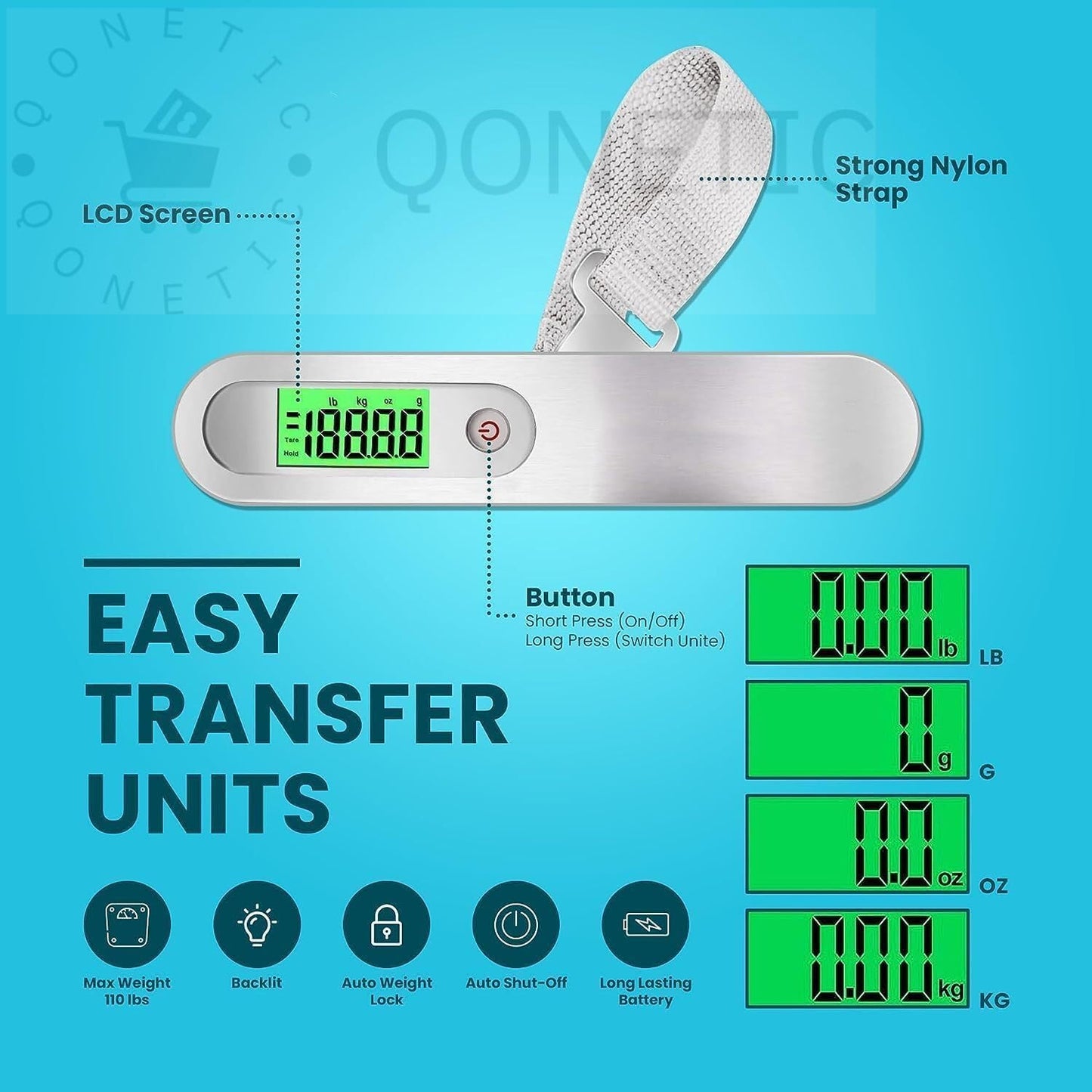 Portable Weight Machine for Luggage