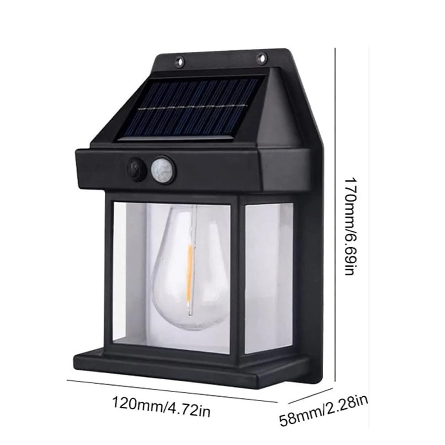 Solar Wall Bulb Light