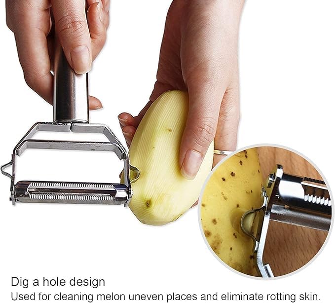 2 in 1 Vegetable Peeler and Slicer