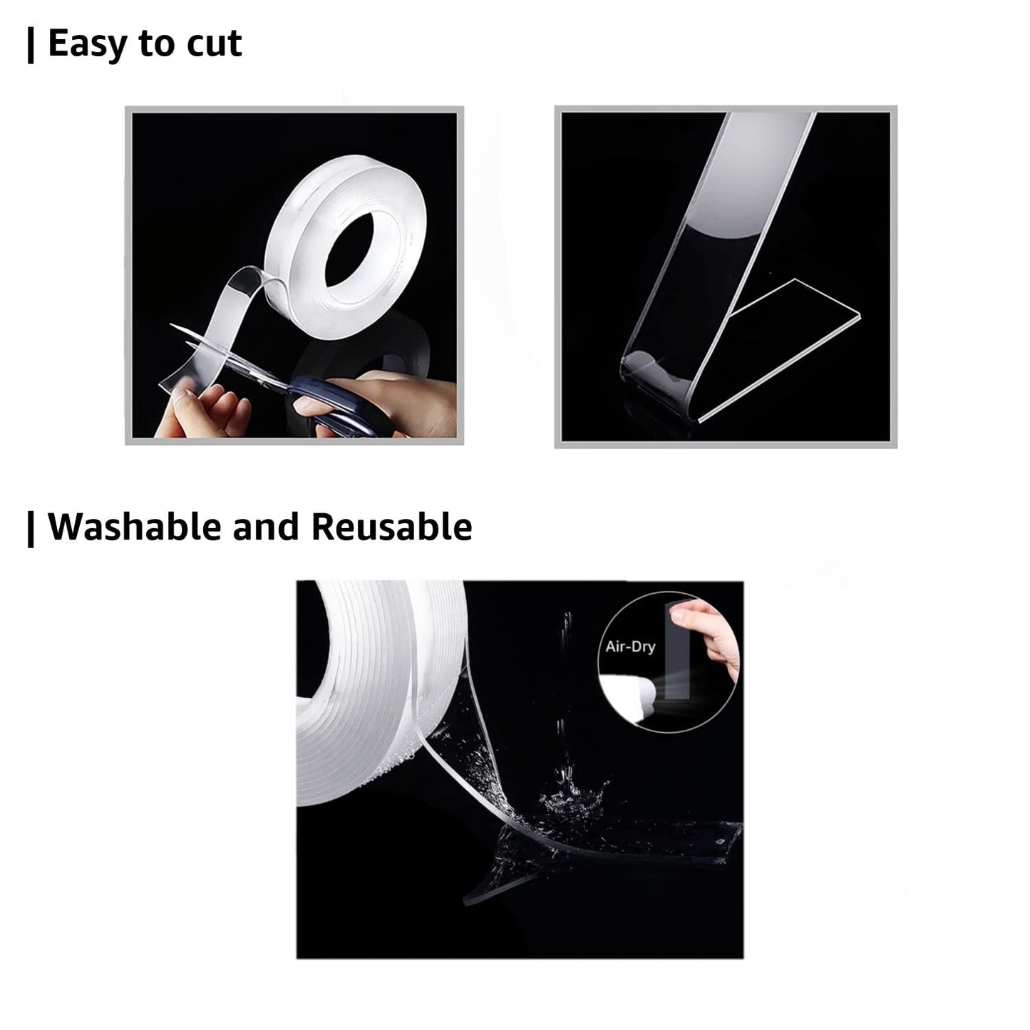 Double Side Transparent Tape