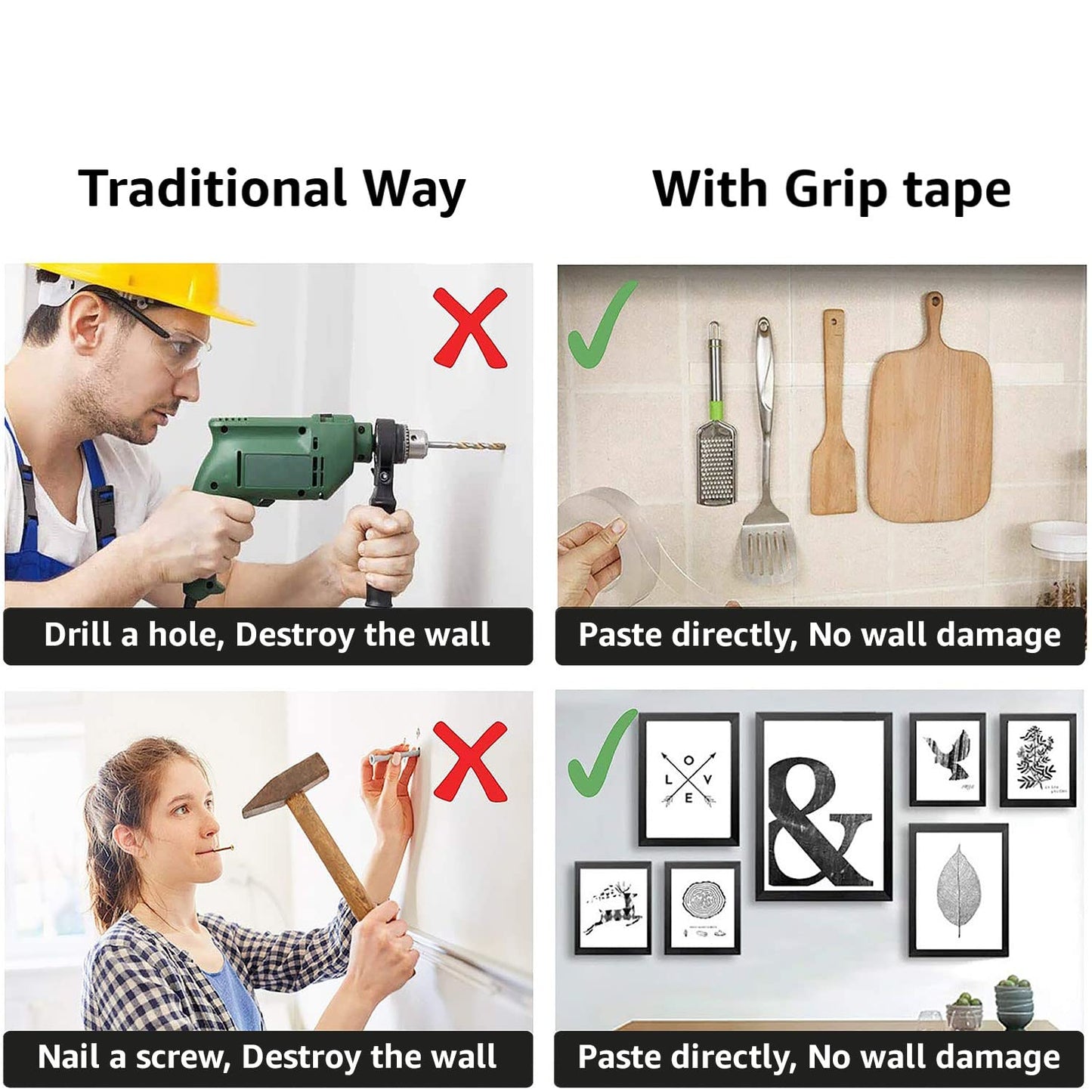Double Side Transparent Tape
