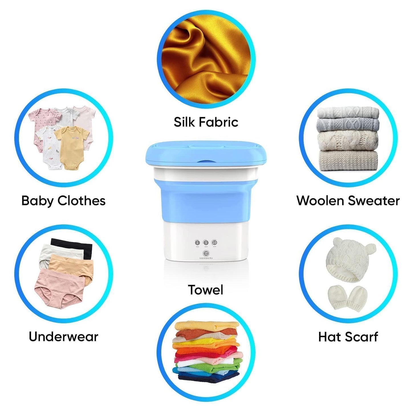 Portable Mini Washing Machine